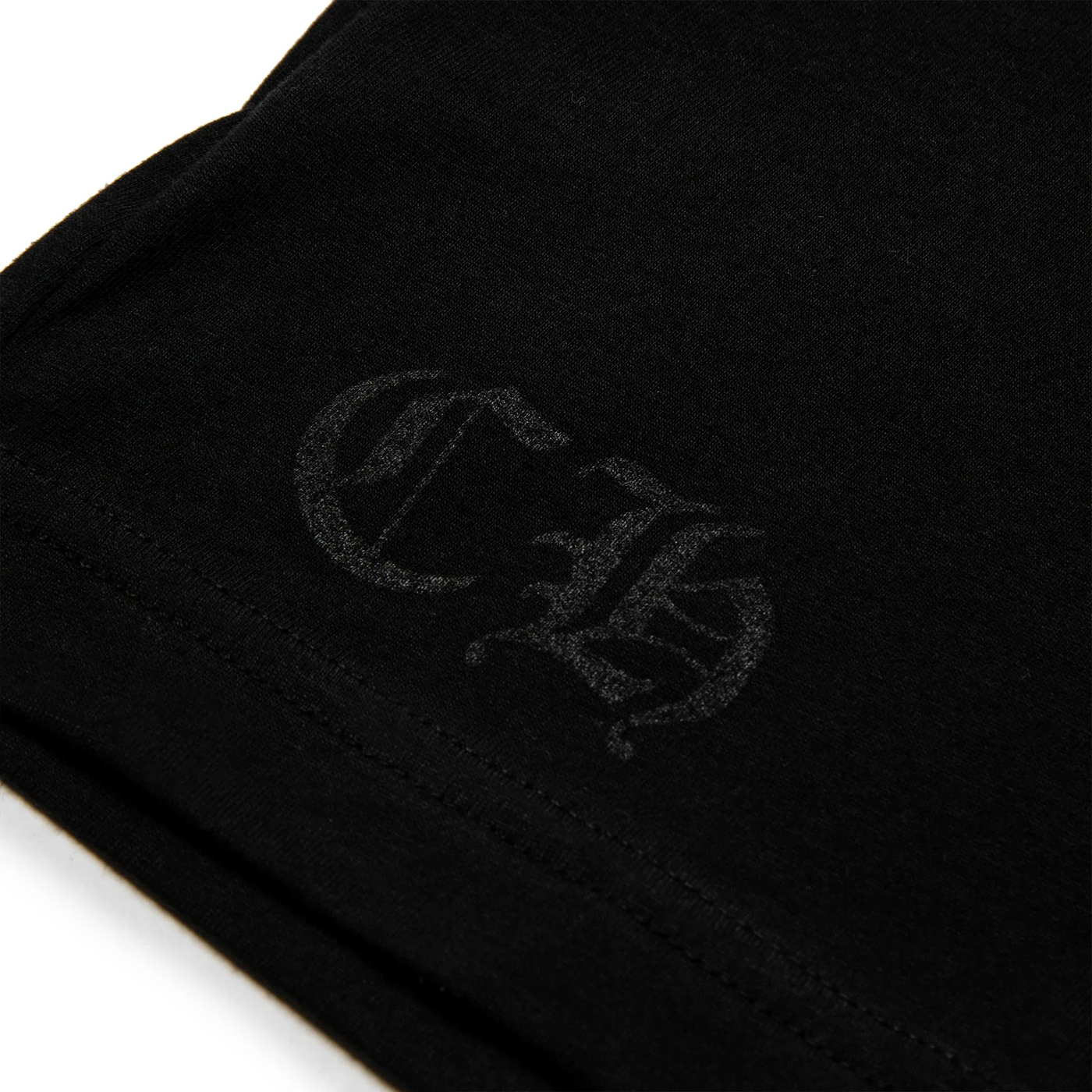 T-Shirt Chrome Hearts Manchester Exclusive Horse Pocket Logo L/S Noir T Shirt — vue 8