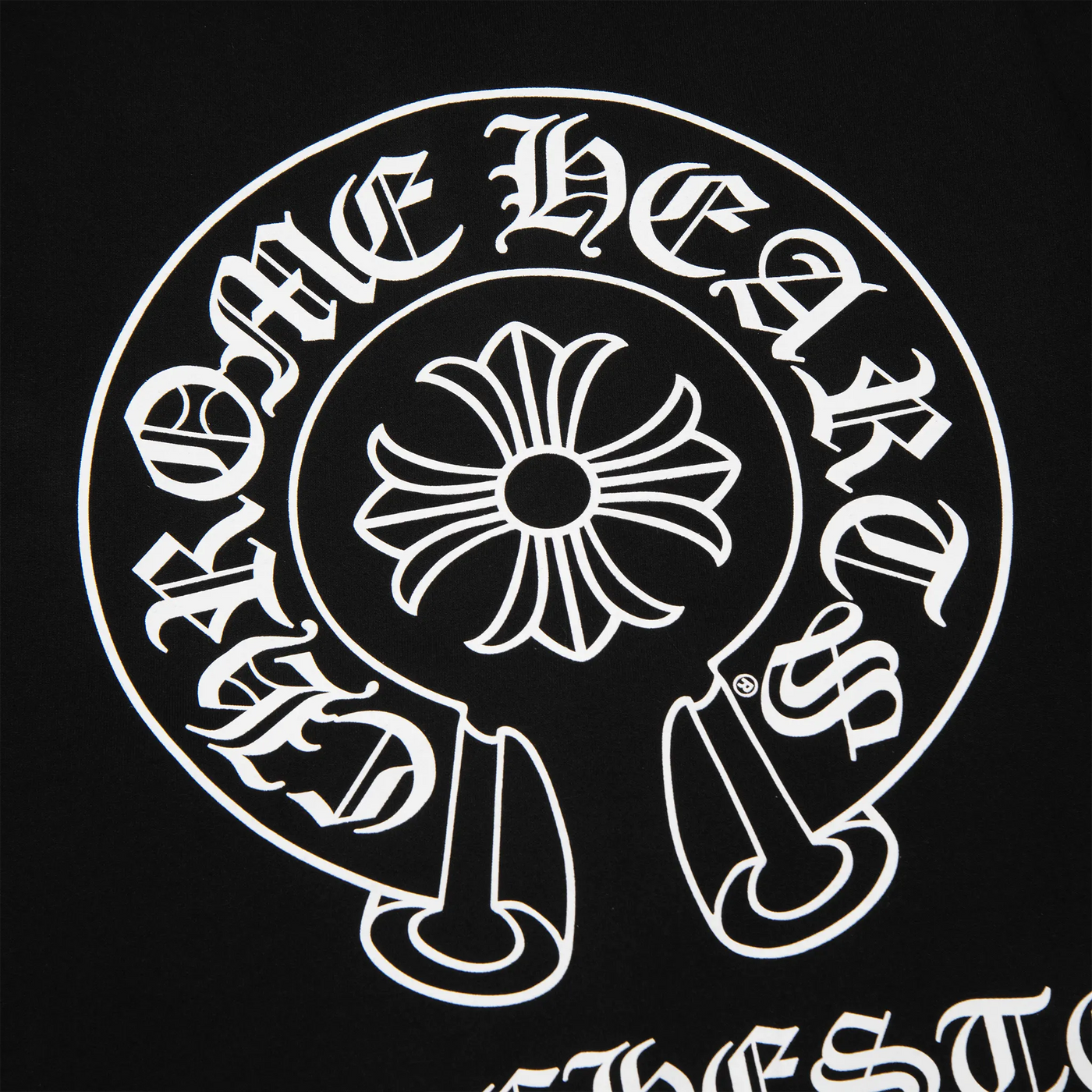 Hoodie Chrome Hearts Manchester Exclusive Horse Zip-up Noir — vue 5