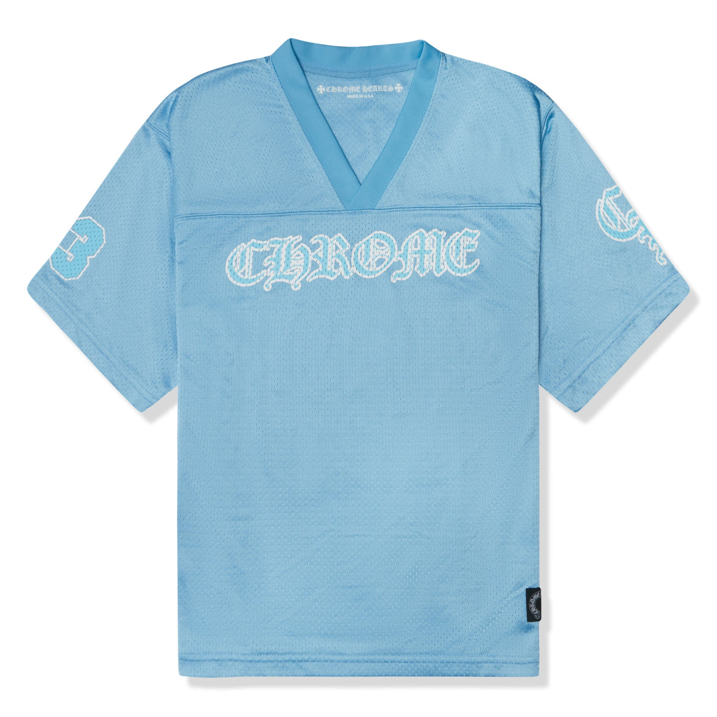 Short Chrome Hearts Stadium Mesh Bleu Jersey
