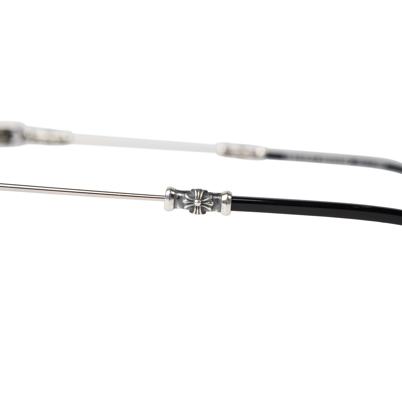 Lunettes de soleil Chrome Hearts Pills III Argent Noir — vue 8