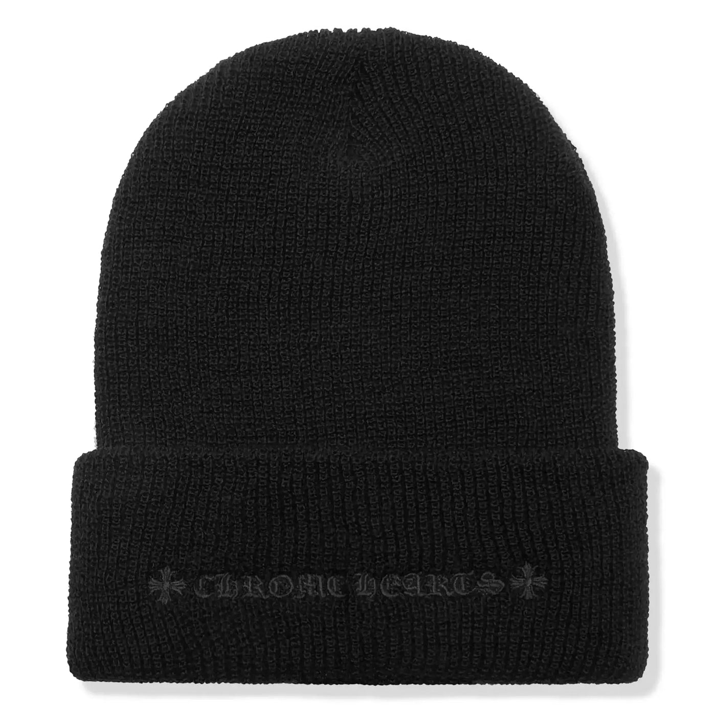 Bonnet Chrome Hearts Plus Cross Noir — vue 2
