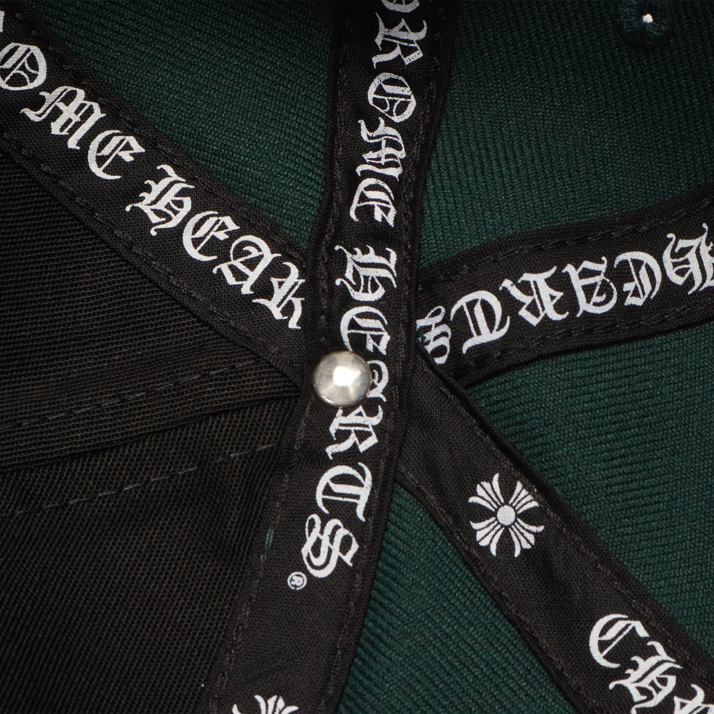 Casquette Chrome Hearts CH Vert Baseball — vue 7