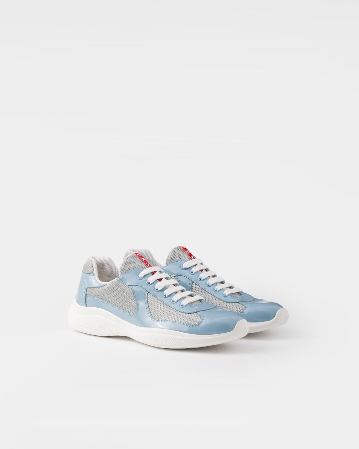 Baskets Prada Cup Celeste — vue 2