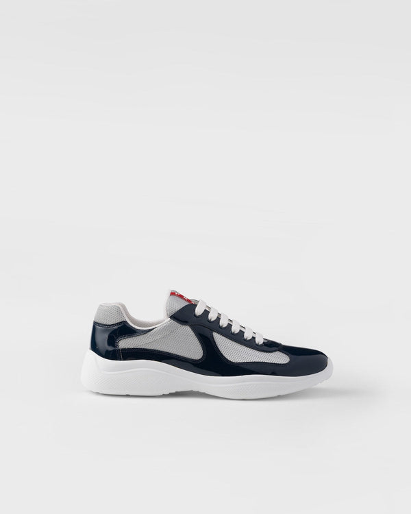 Baskets Prada Cup Bleu Roi