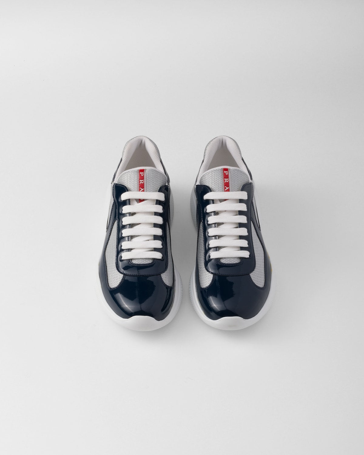 Baskets Prada Cup Bleu Roi — vue 3