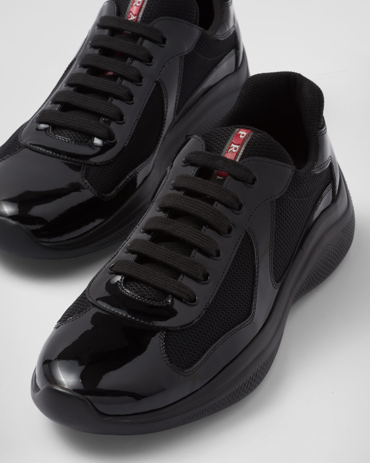 Baskets Prada Cup Noir — vue 3