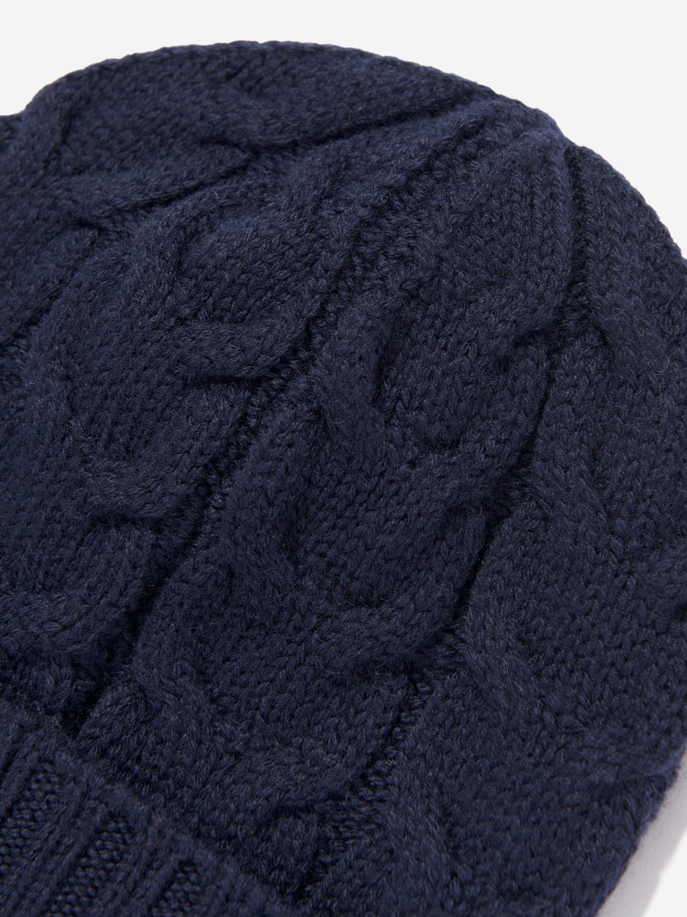 Bonnet Moncler Wool Knit Marine — vue 4