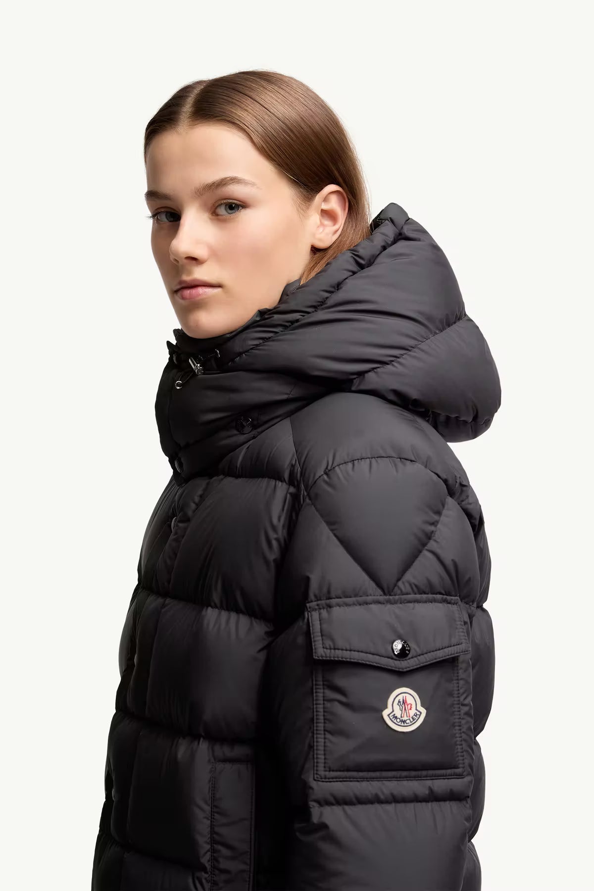 Doudoune Moncler Courte à Capuche Maya 70 — vue 3