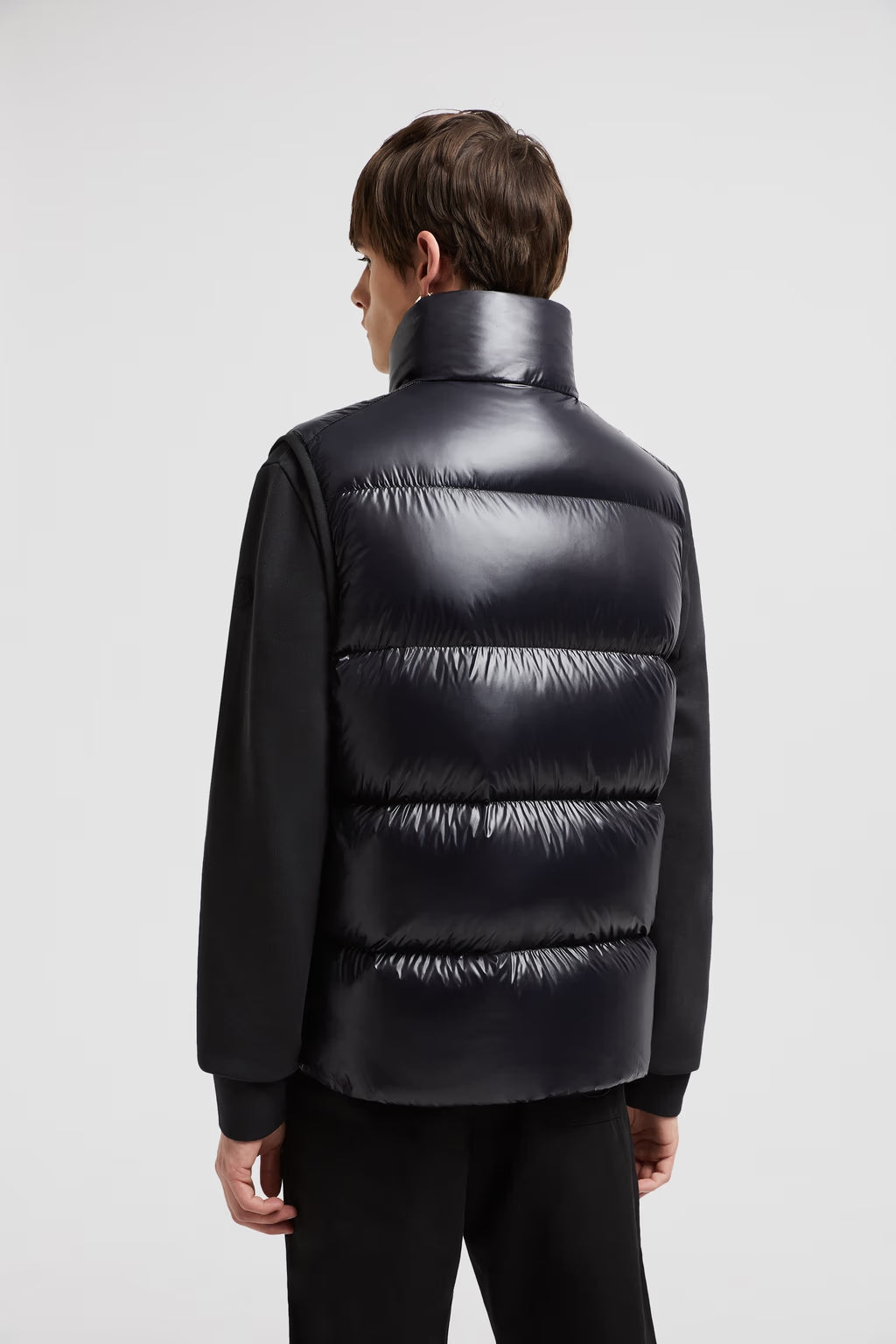 Doudoune Moncler Sans Manche Sumido Noir — vue 3