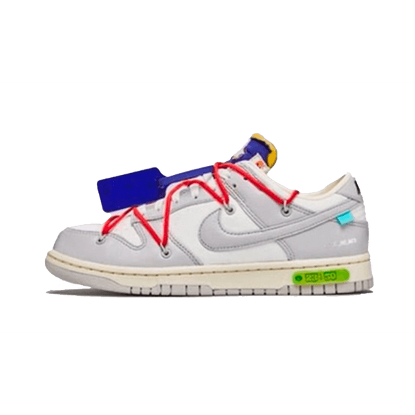 Baskets Off-White Nike Dunk Low "The 50" Lot 23