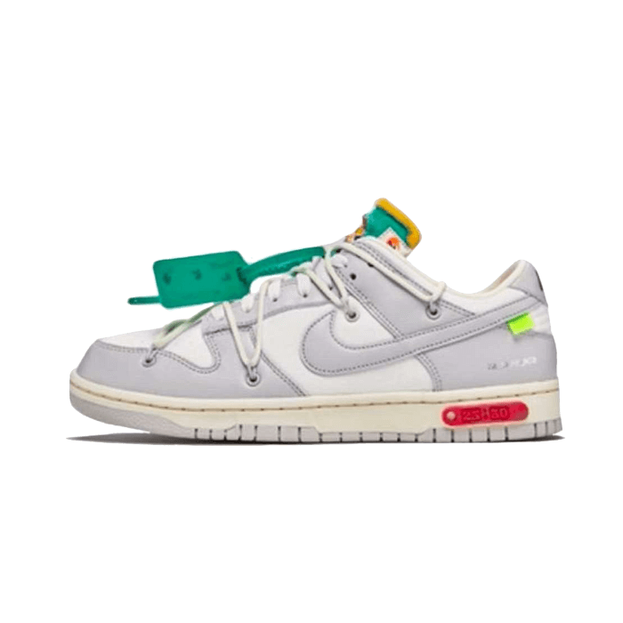 Baskets Off-White Nike Dunk Low "The 50" Lot 25