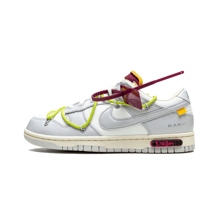 Baskets Off-White Nike Dunk Low "The 50" Lot 8