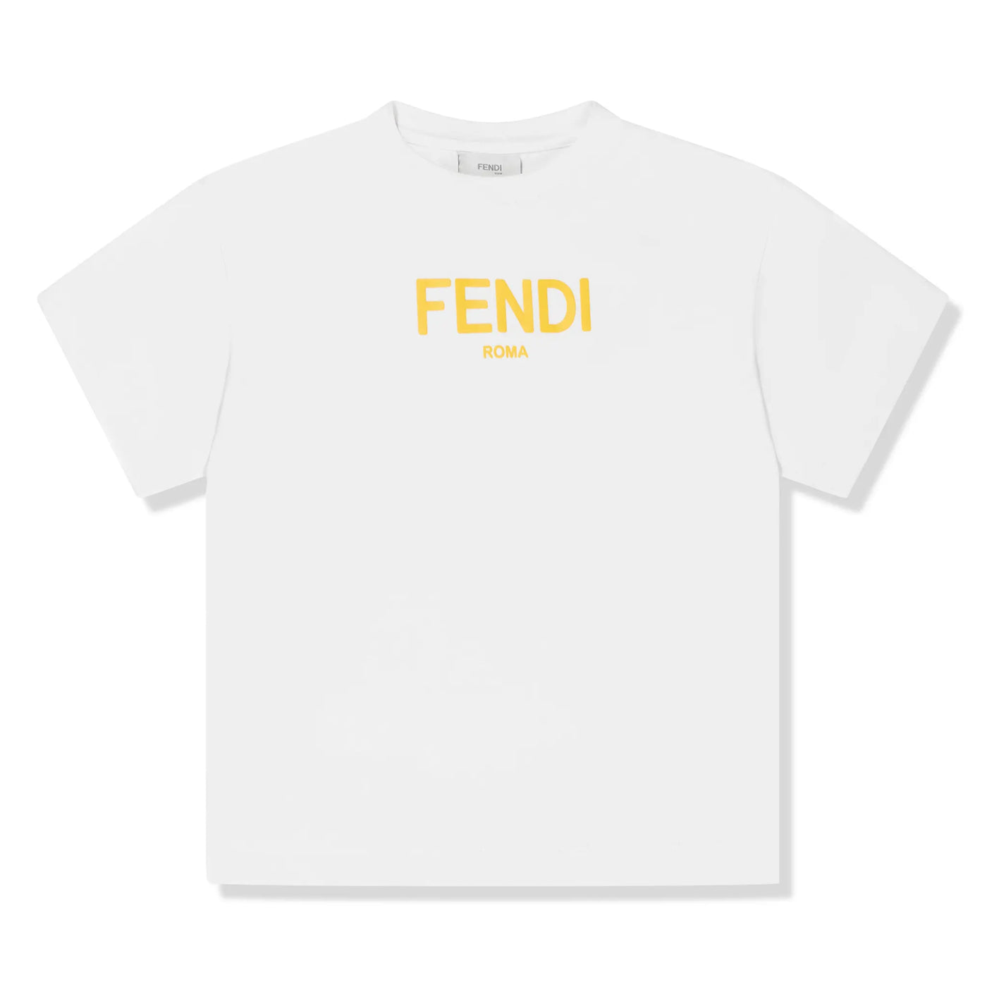 T-Shirt Fendi Logo Blanc
