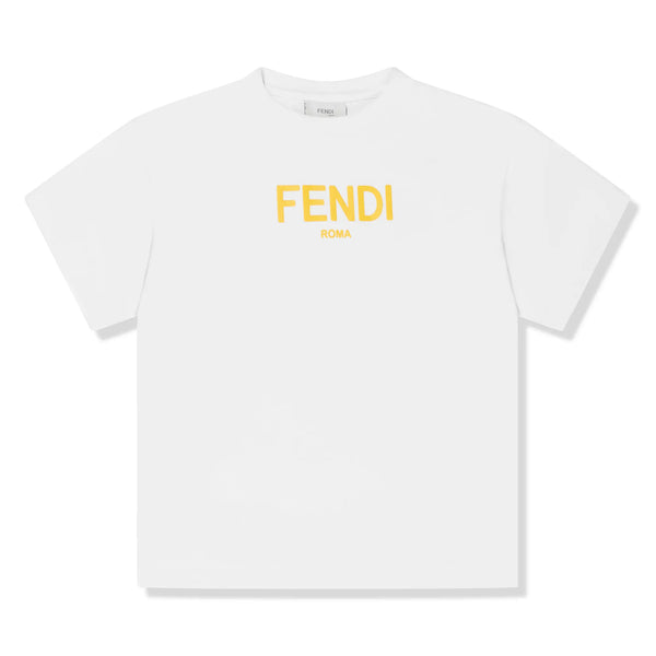 T-Shirt Fendi Logo Blanc