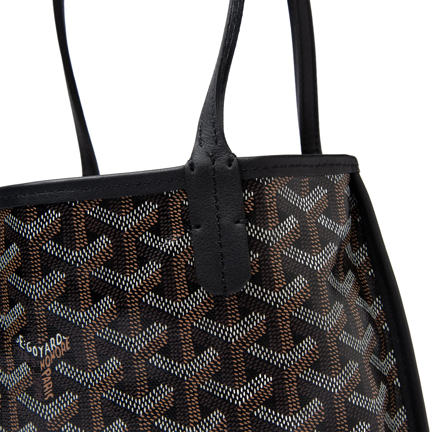 Sac Goyard Anjou Mini Noir — vue 9