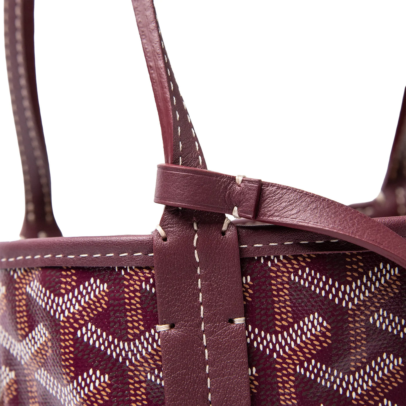 Sac Goyard Anjou Mini Burgundy — vue 10