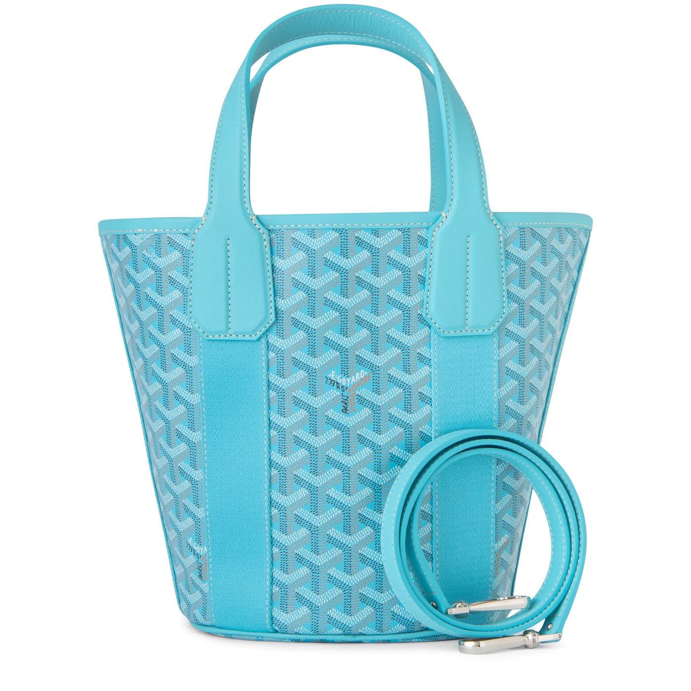 Cabas Goyard Belharra Turquoise PM