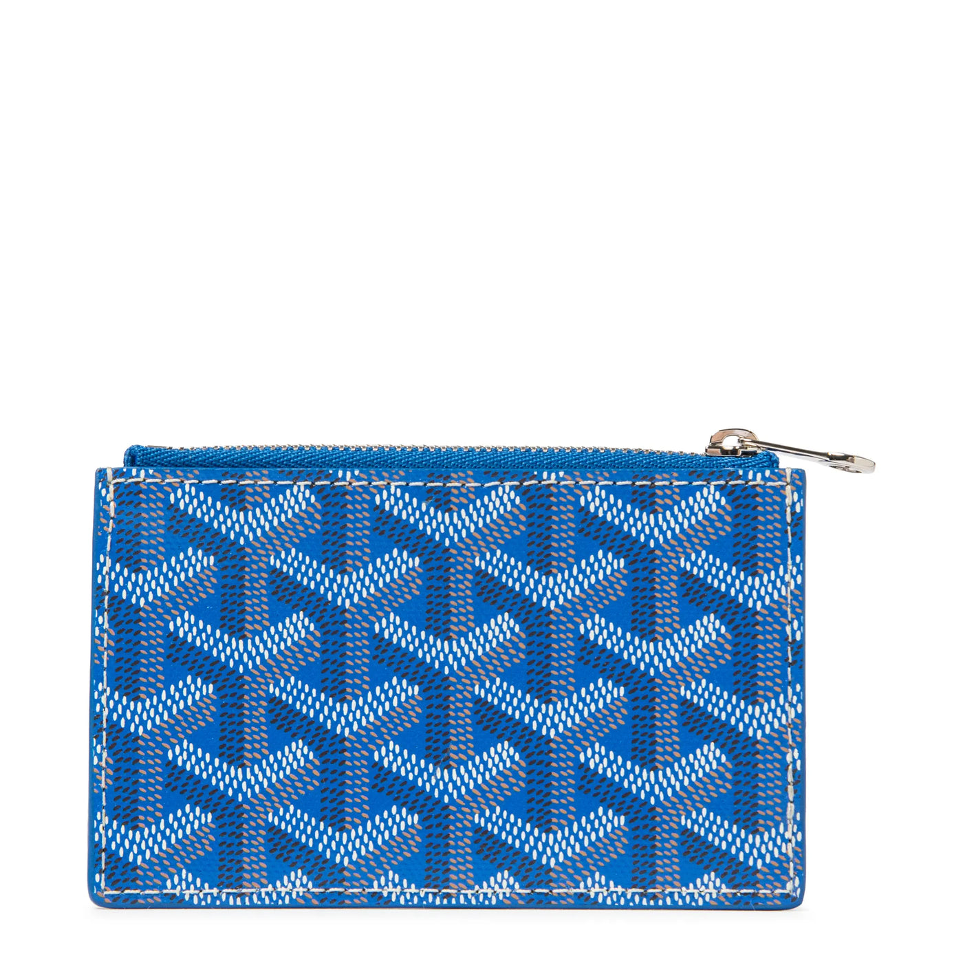 Porte-cartes Goyard Bourbon Zipped Sky Bleu — vue 2