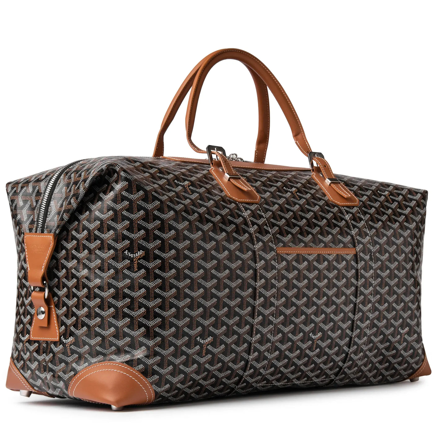 Sac Goyard Bowling 55 Noir Tan — vue 2