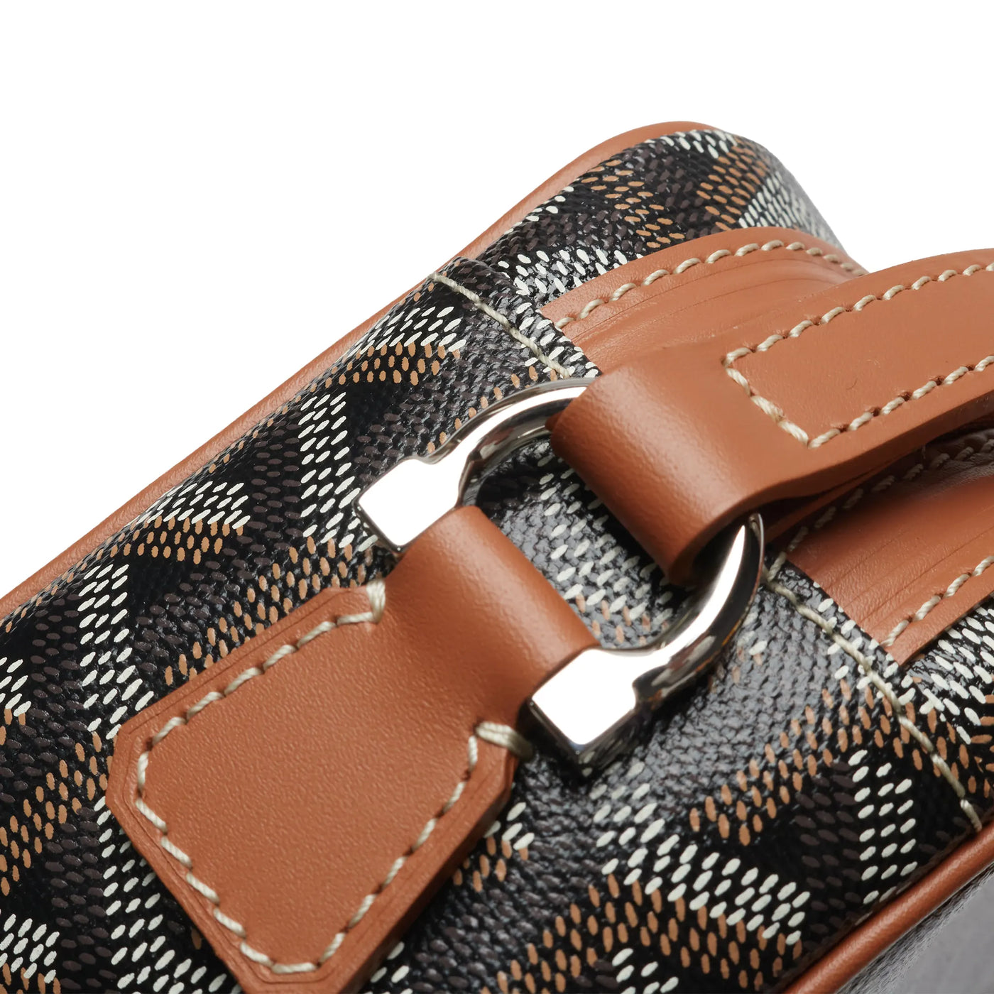 Sac Goyard vert PM Noir Tan — vue 3