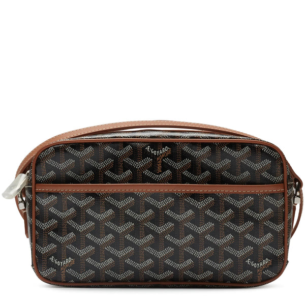 Sac Goyard vert PM Noir Tan