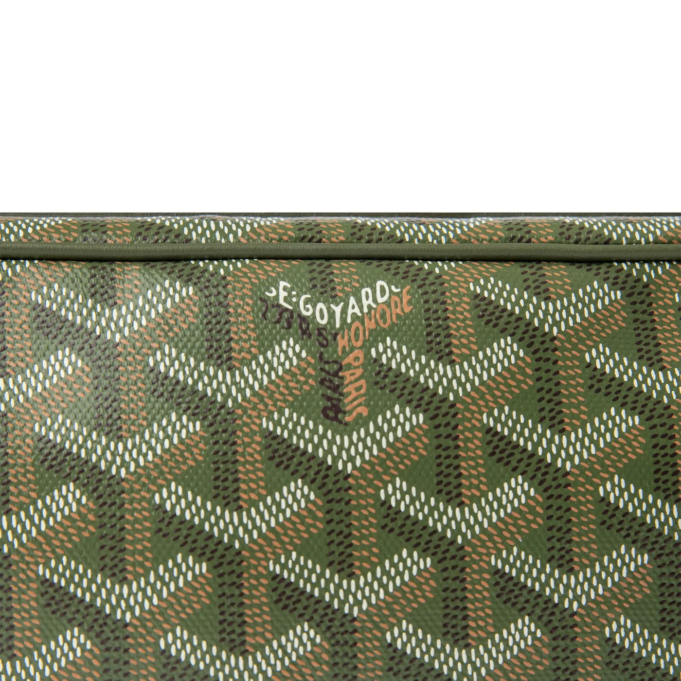 Sac Goyard vert PM Khaki — vue 4