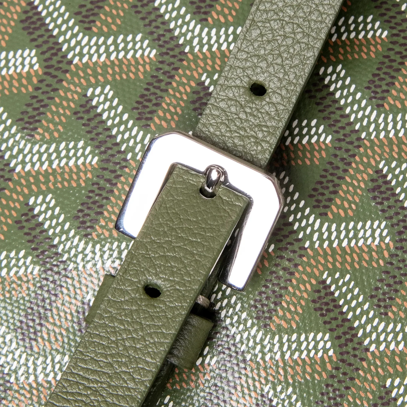 Sac à bandoulière Goyard Capetien MM Khaki Messenger — vue 11