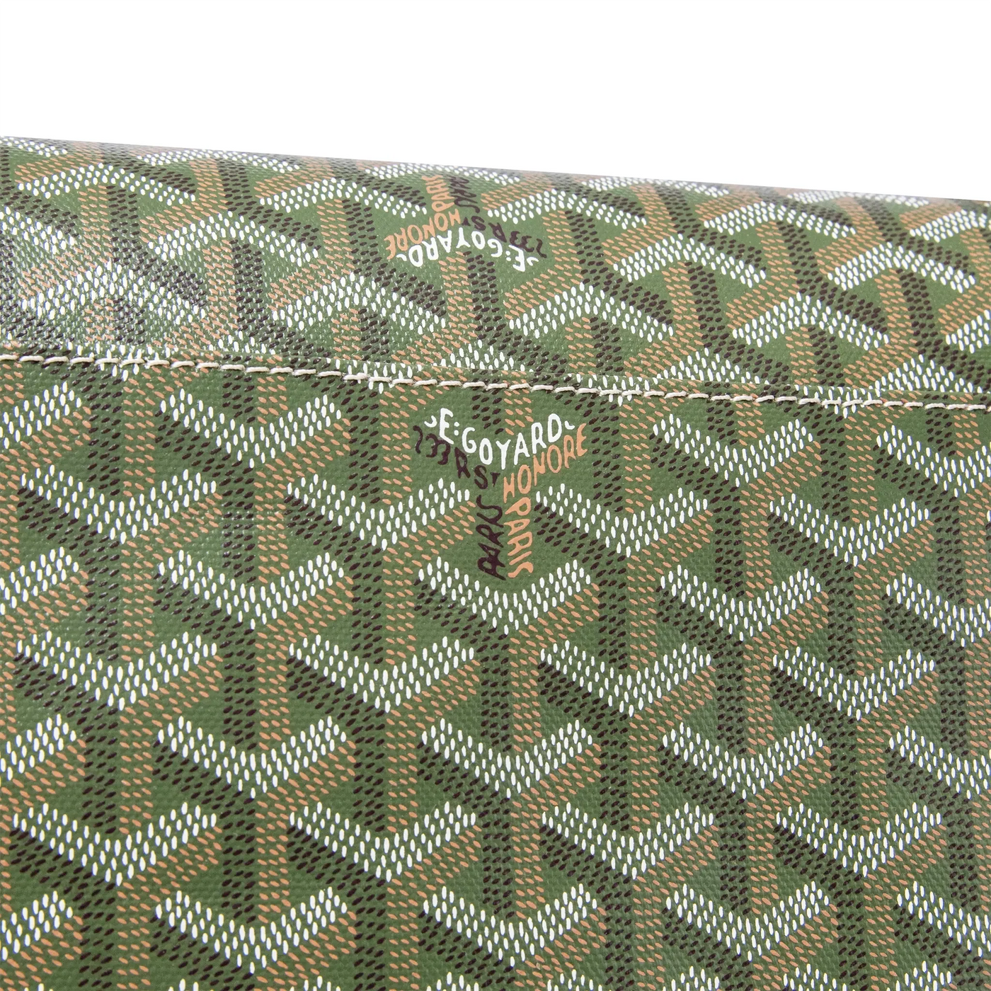 Sac à bandoulière Goyard Capetien MM Khaki Messenger — vue 6