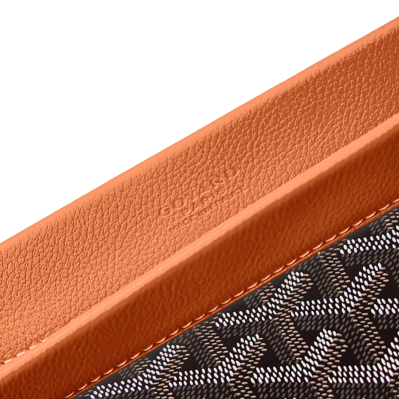 Pochette Goyard Conti Noir Tan — vue 4