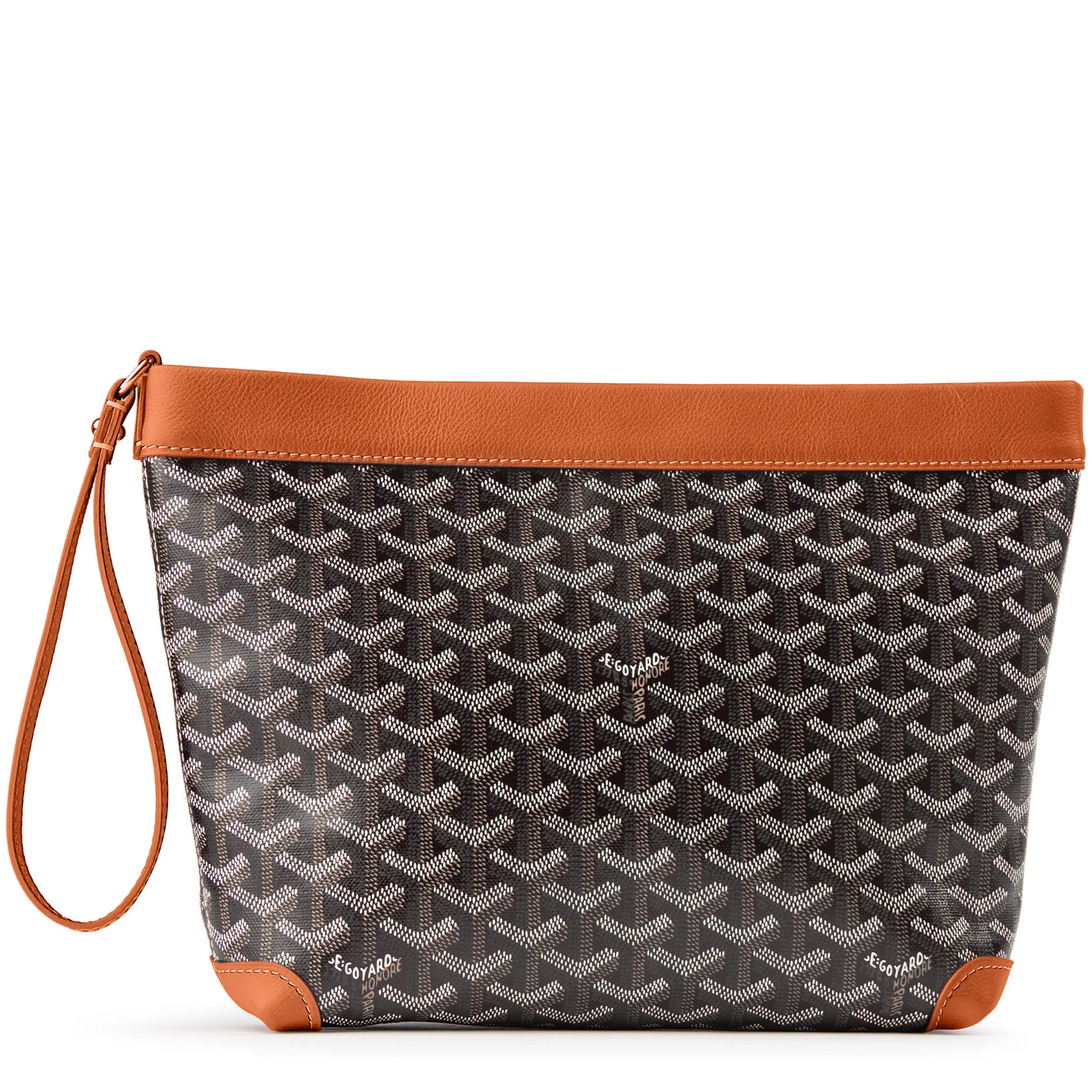 Pochette Goyard Conti Noir Tan