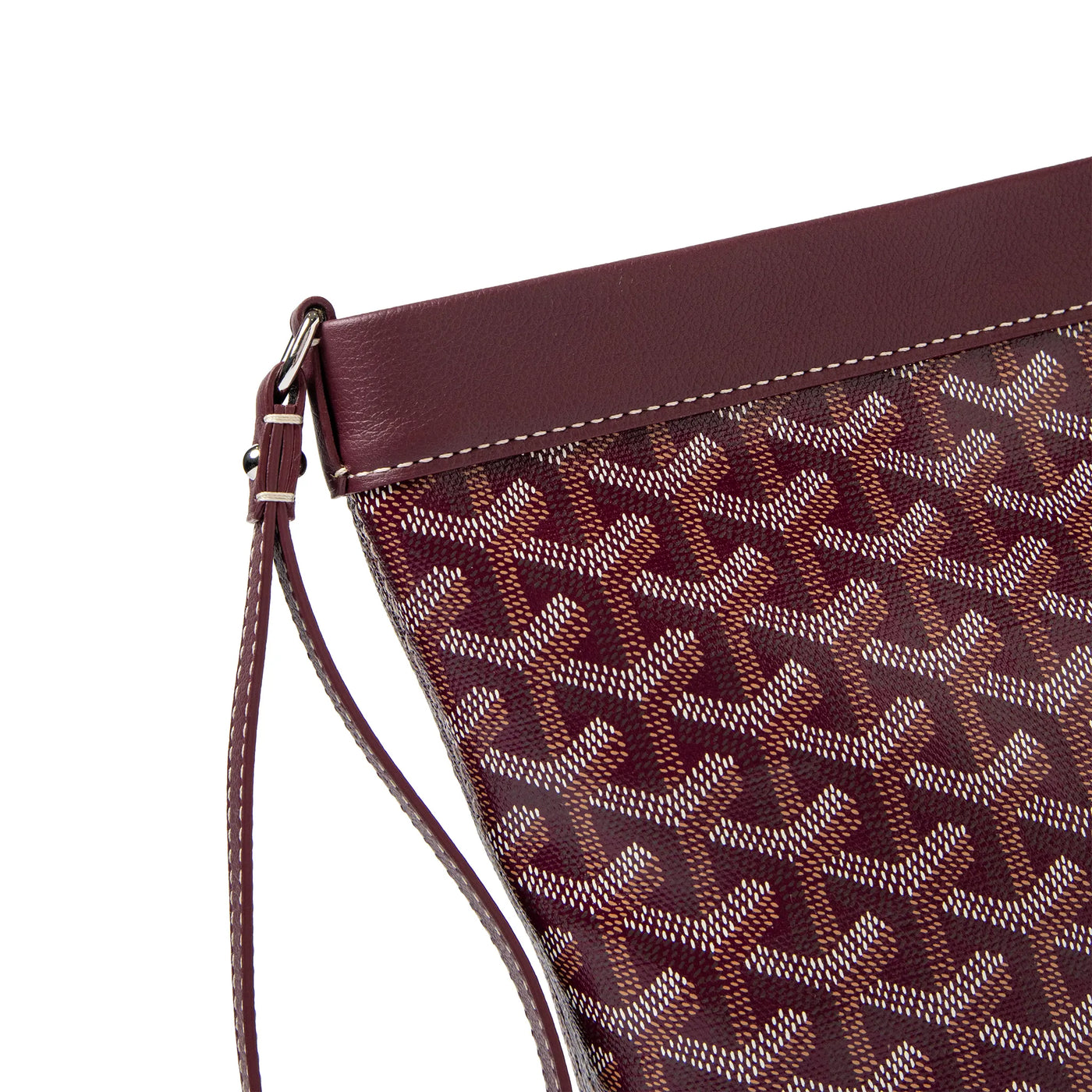 Pochette Goyard Conti Burgundy — vue 2