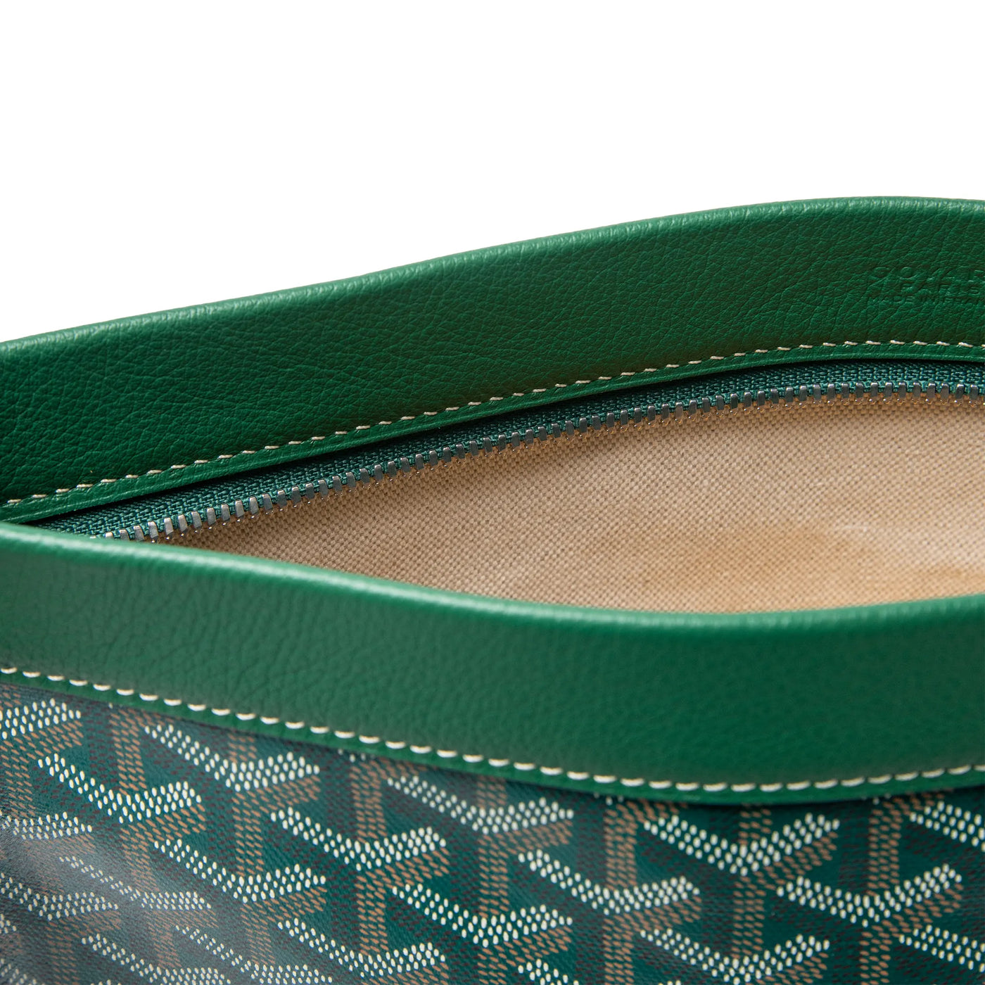 Pochette Goyard Conti Vert — vue 4