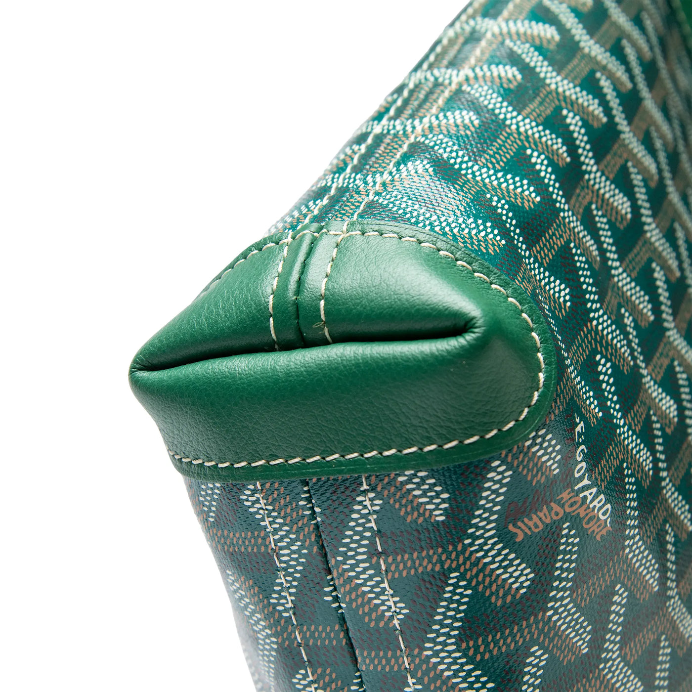 Pochette Goyard Conti Vert — vue 3