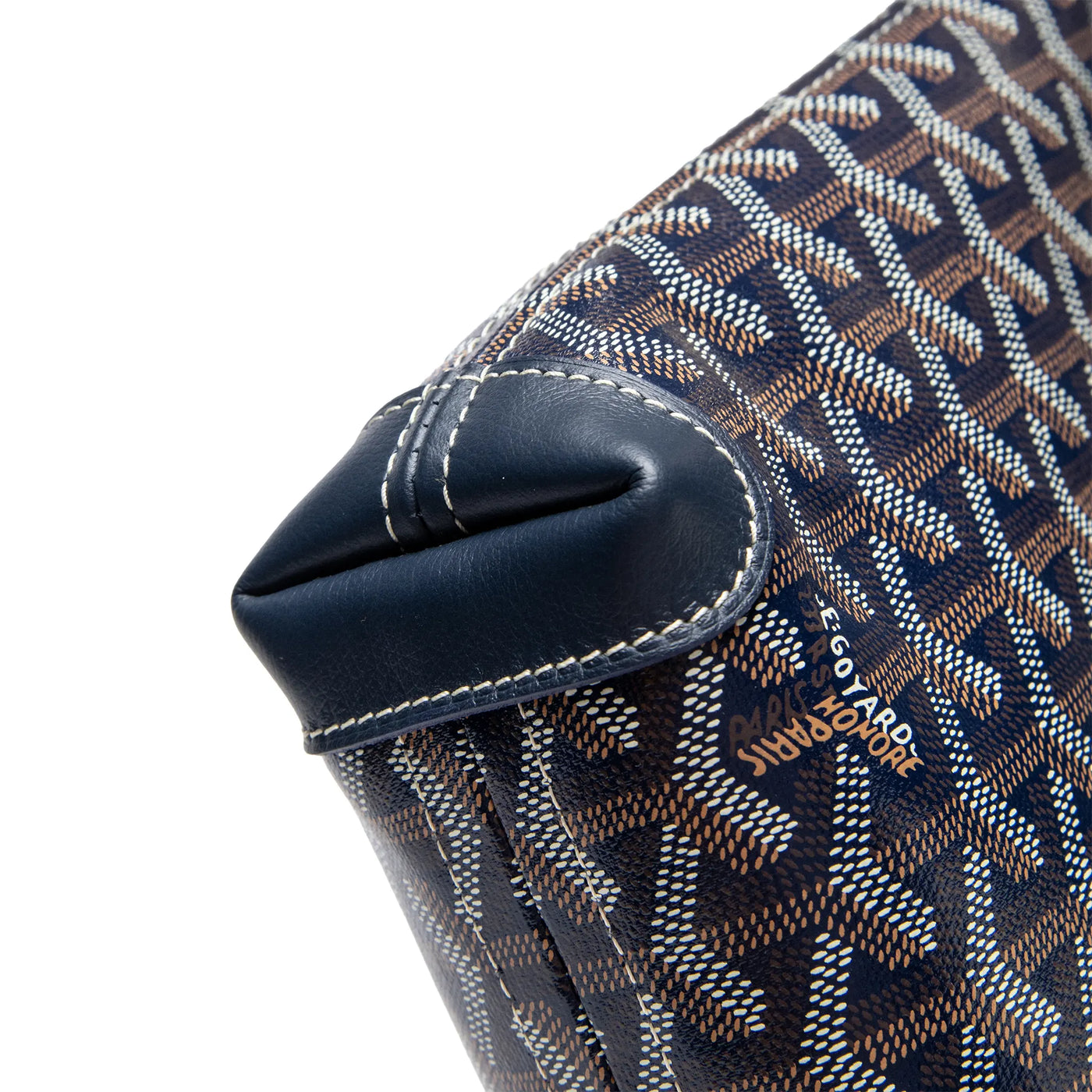Pochette Goyard Conti Marine Bleu — vue 5