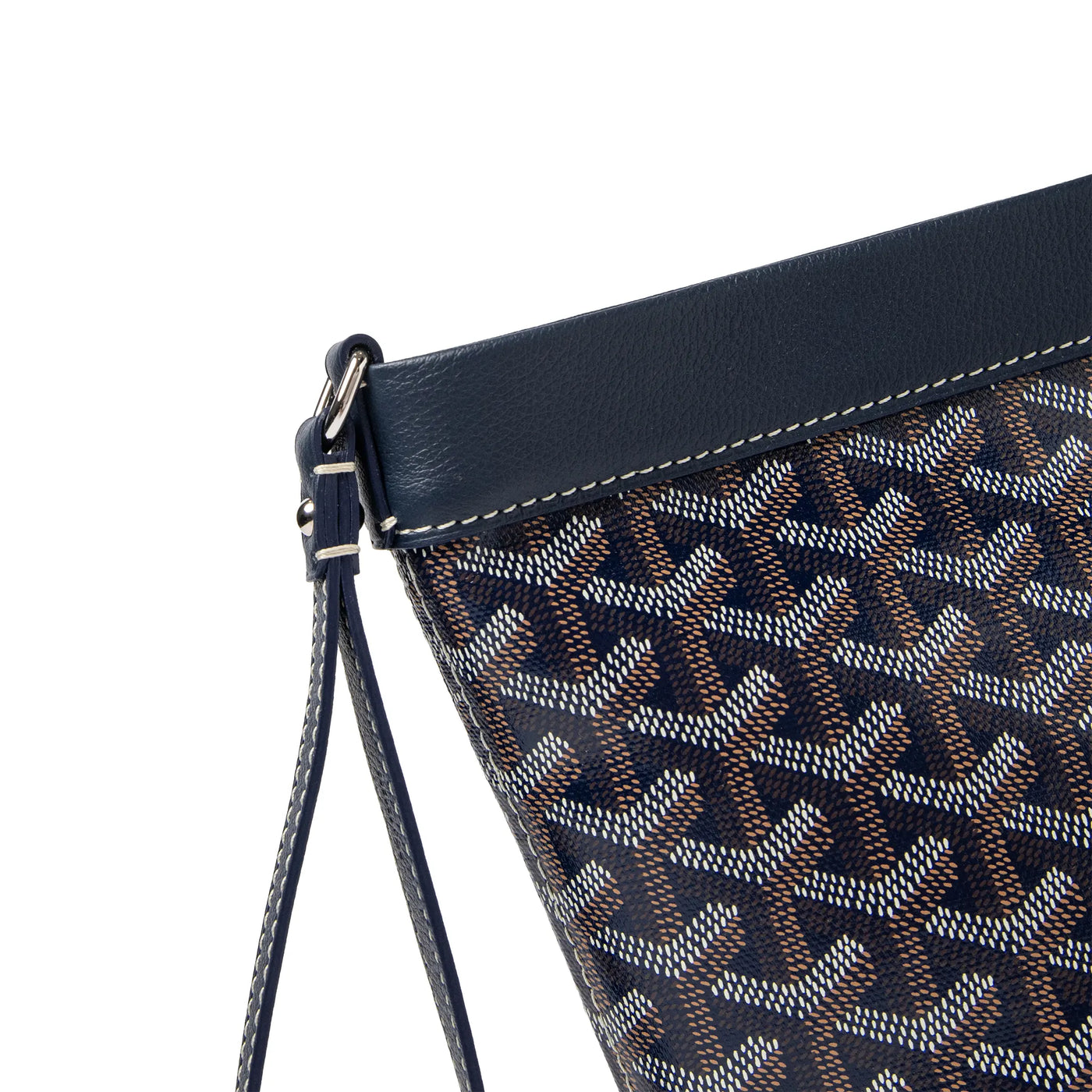 Pochette Goyard Conti Marine Bleu — vue 2