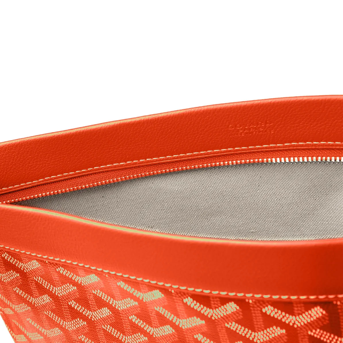 Pochette Goyard Conti Orange — vue 3