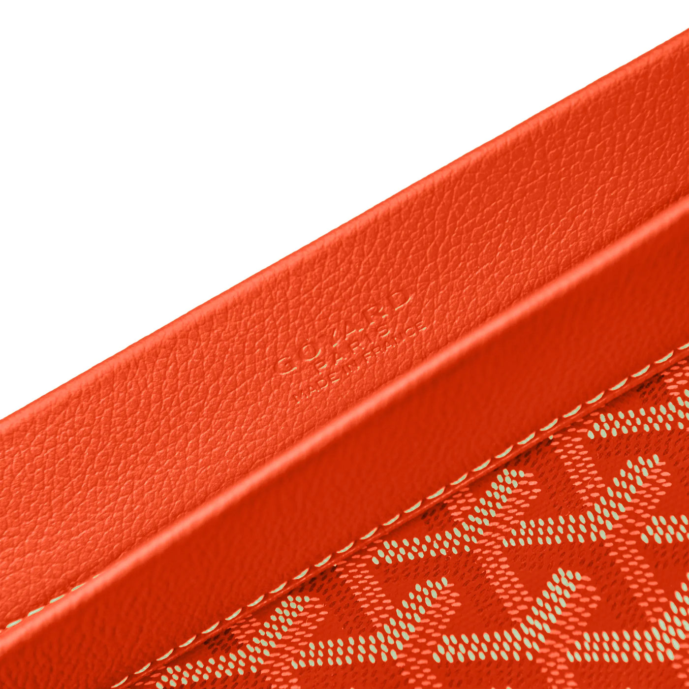 Pochette Goyard Conti Orange — vue 4