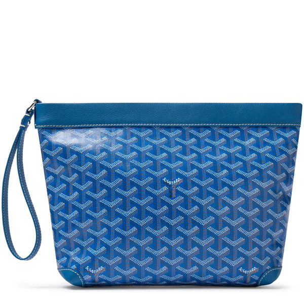 Pochette Goyard Conti Sky Bleu