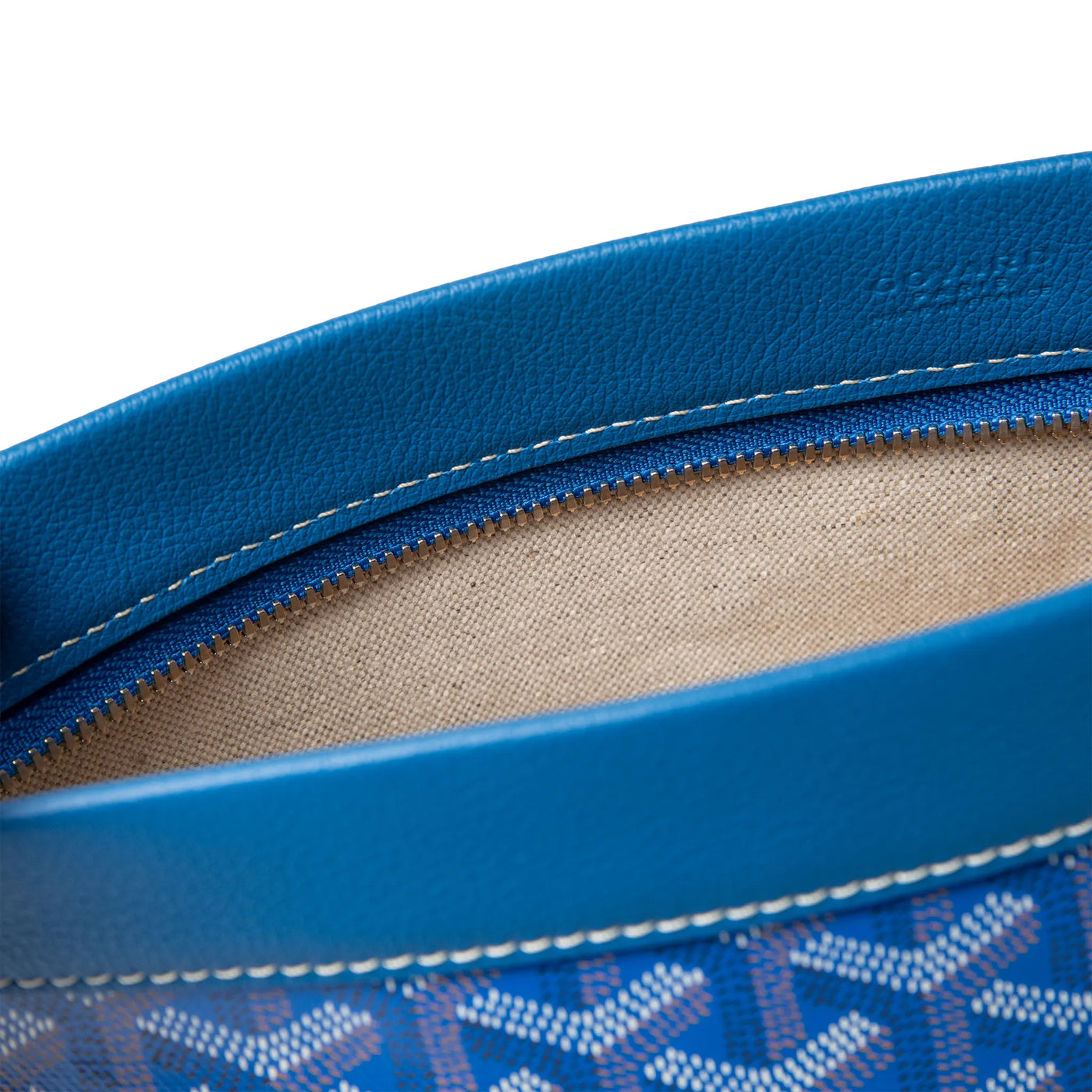 Pochette Goyard Conti Sky Bleu — vue 4