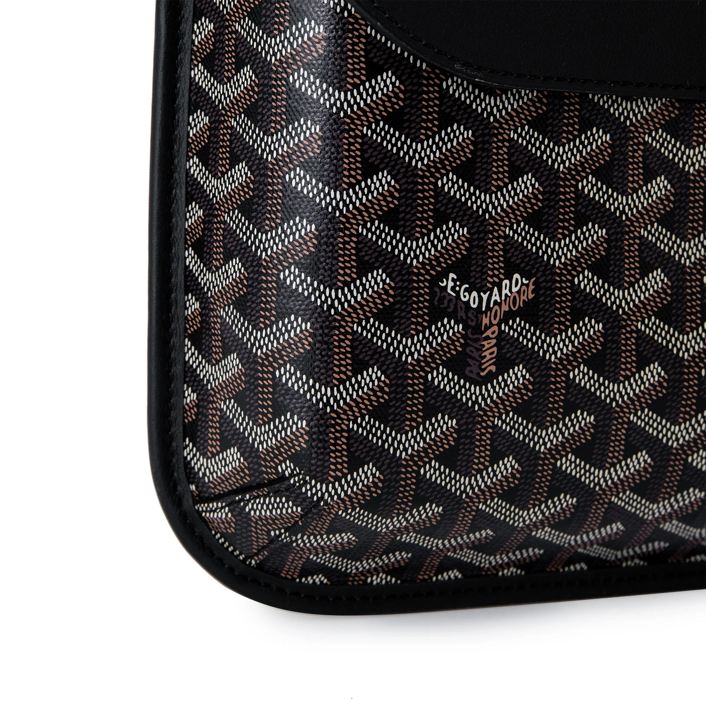 Sac à bandoulière Goyard Coursier Noir Messenger — vue 4
