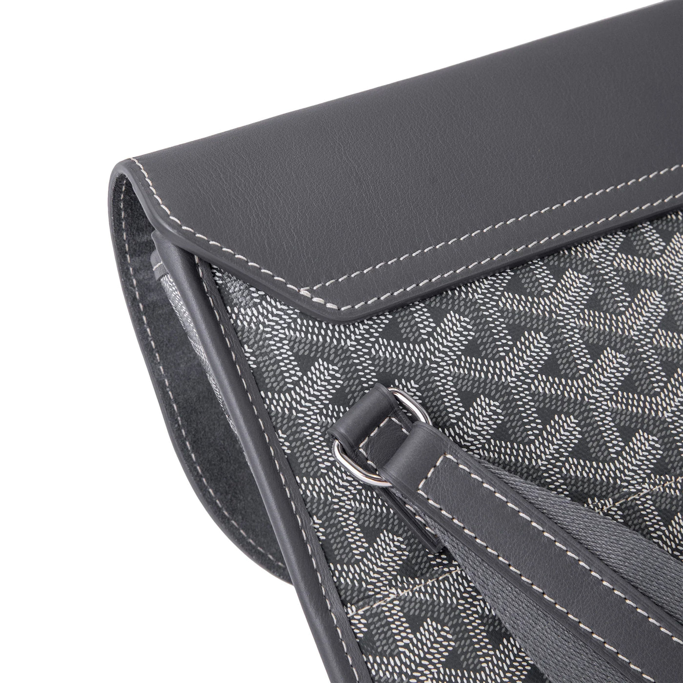 Sac à bandoulière Goyard Coursier Gris Messenger — vue 5