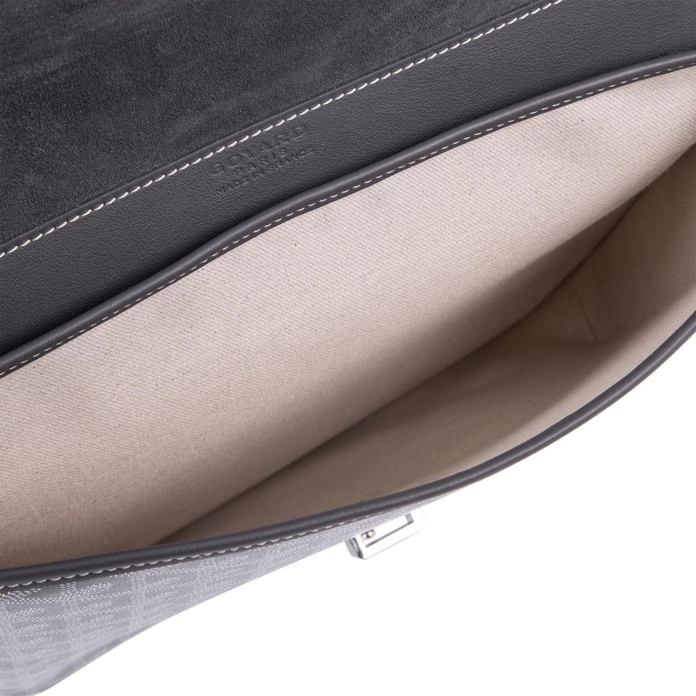 Sac à bandoulière Goyard Coursier Gris Messenger — vue 9