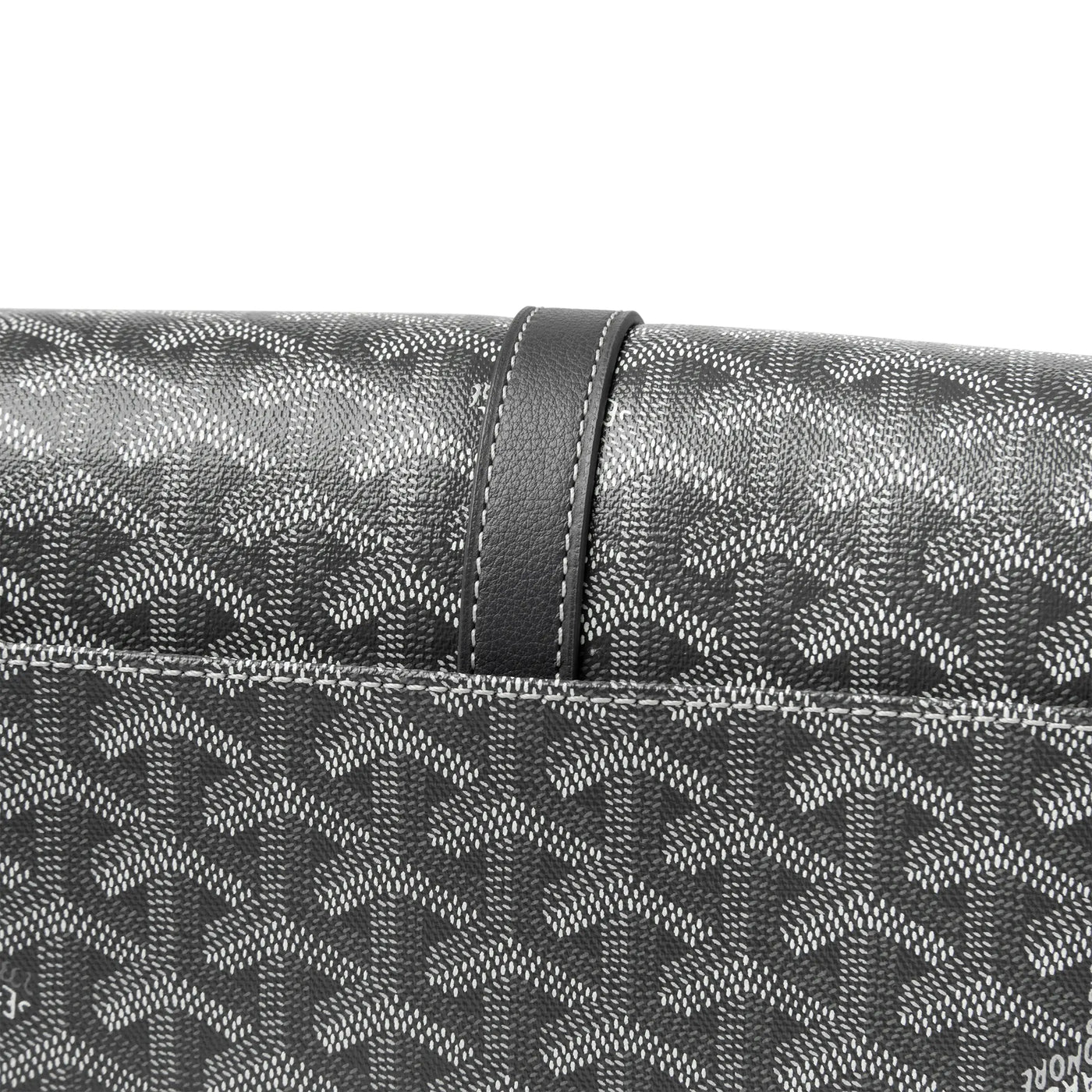 Sac à bandoulière Goyard Goyardine Belvedere II Gris MM Messenger — vue 5