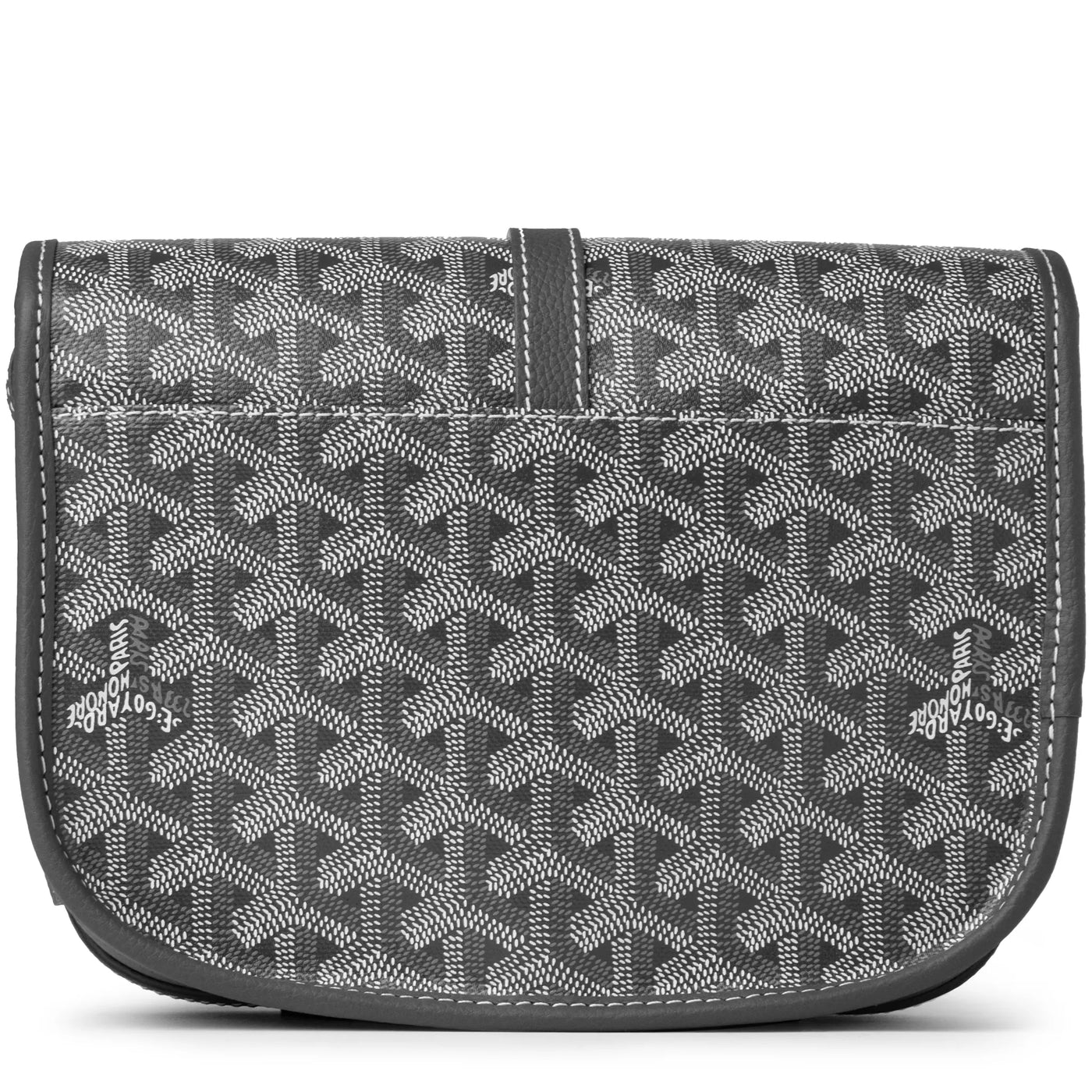 Sac à bandoulière Goyard Goyardine Belvedere II Gris PM Messenger — vue 2