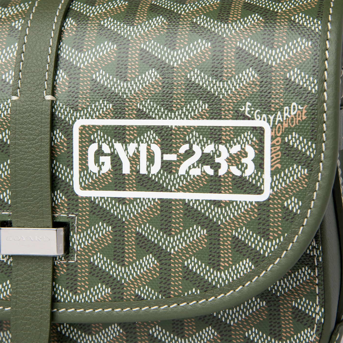 Sac à bandoulière Goyard Goyardine Belvedere II Khaki PM Messenger — vue 5