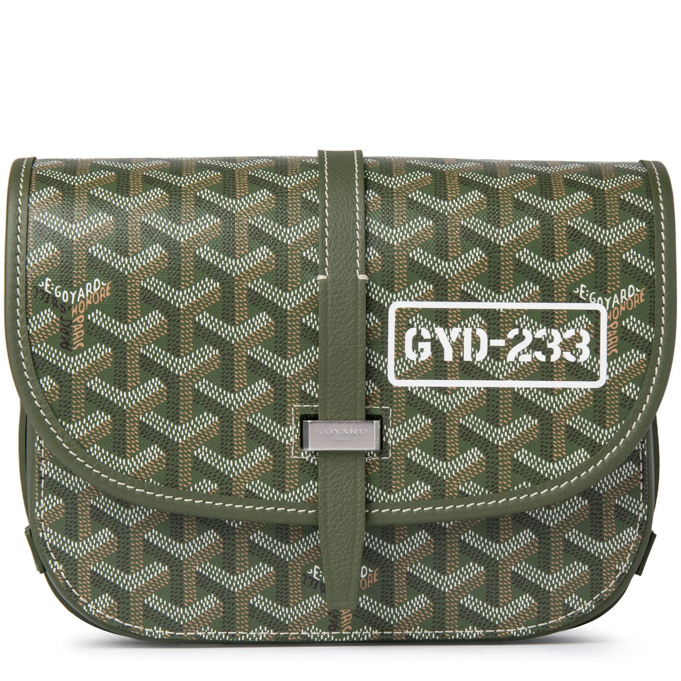 Sac à bandoulière Goyard Goyardine Belvedere II Khaki PM Messenger