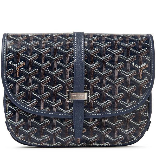 Sac à bandoulière Goyard Goyardine Belvedere II Marine PM Messenger