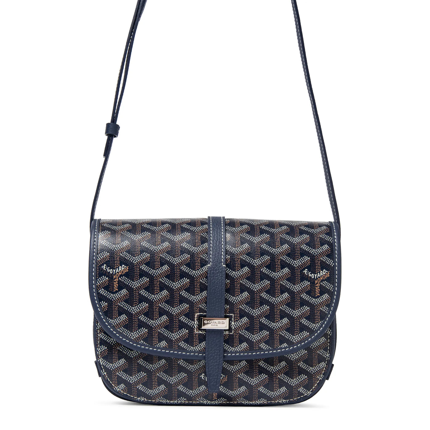 Sac à bandoulière Goyard Goyardine Belvedere II Marine PM Messenger — vue 9