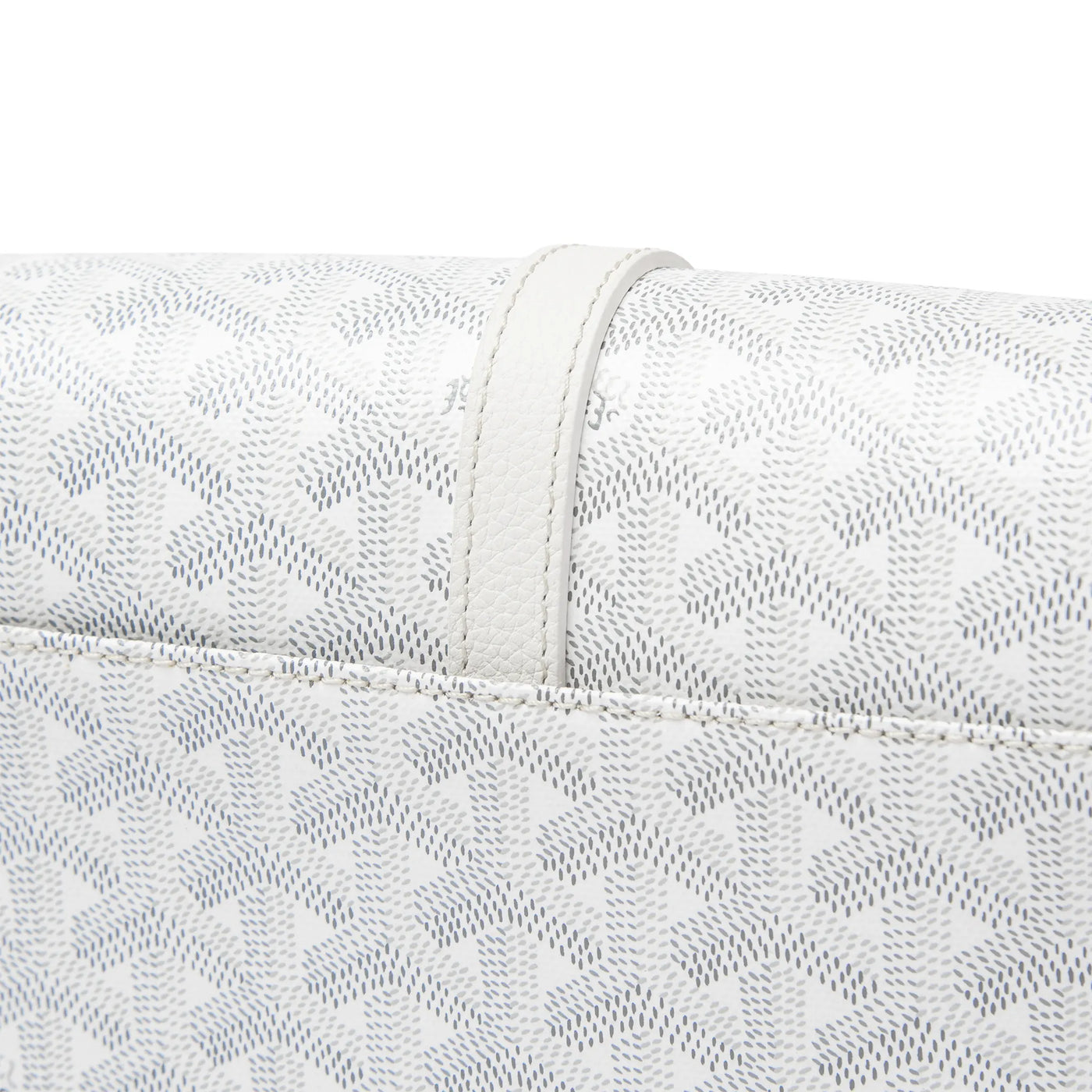 Sac à bandoulière Goyard Goyardine Belvedere II Blanc PM Messenger — vue 5