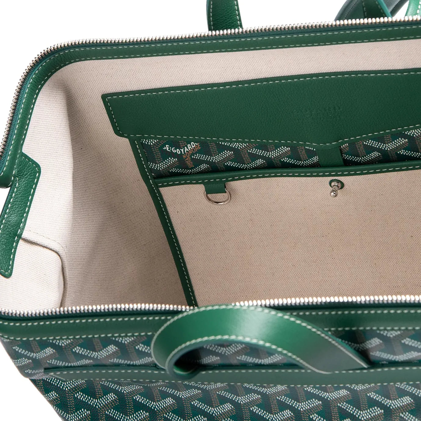 Sac à dos Goyard Vert Cisalpin — vue 4